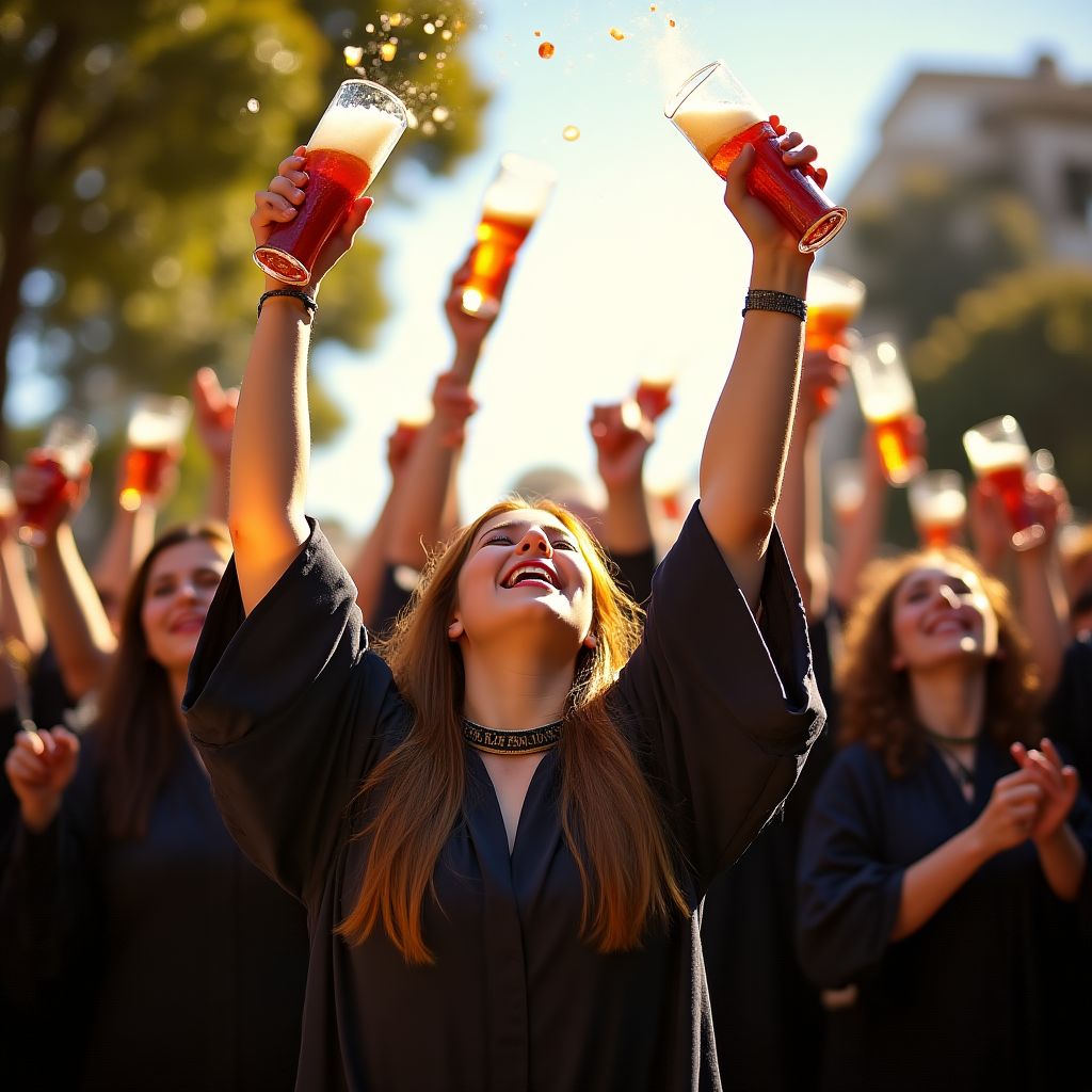 Celebración de graduación
